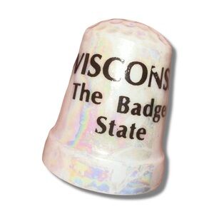 Wisconsin Floral Thimble